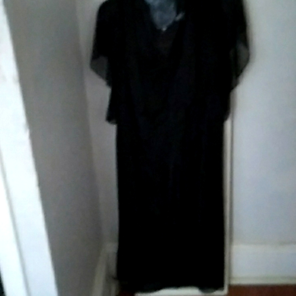 A black dress